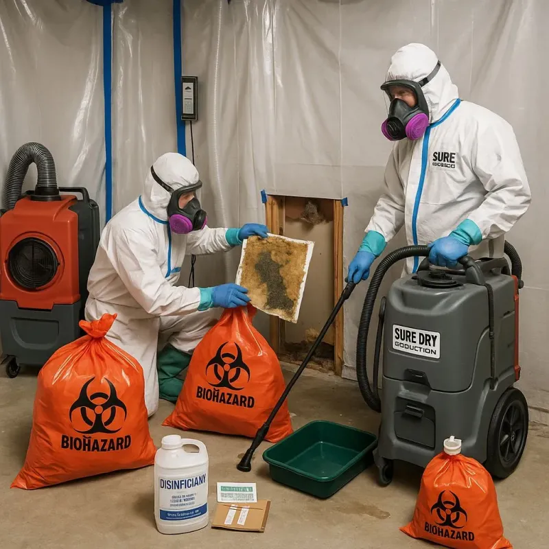Contaminated Water Handling Protocols process in Holly Hill, SC