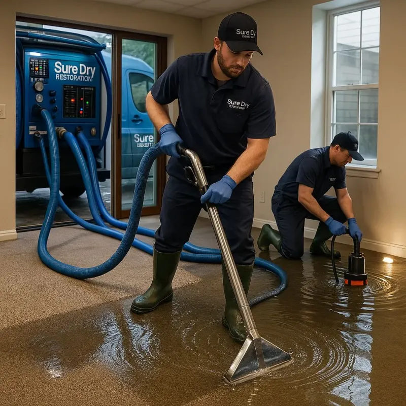 Water Extraction and Removal process in Holly Hill, SC
